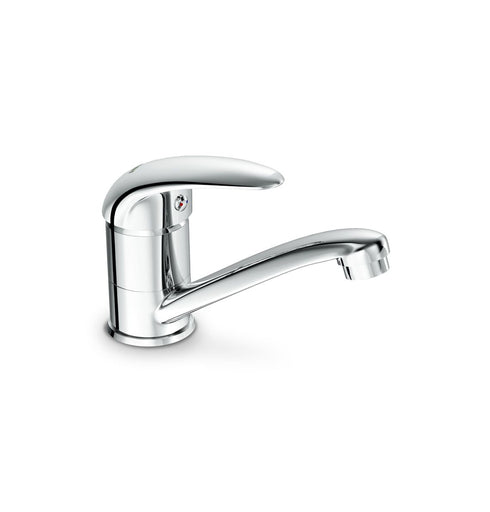 AQUASAN Luna baterija  za sudoperu kratki izliv protočna 300116-16